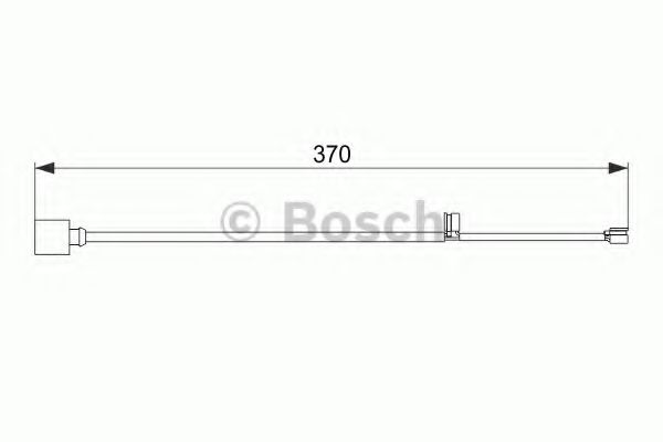 BOSCH 1 987 474 572 Сигнализатор, износ тормозных колодок задний мост для AUDI TT (Ауди Тт) BOSCH 1 987 474 572 Сигнализатор, износ тормозных колодок задний мост для AUDI TT (Ауди Тт)