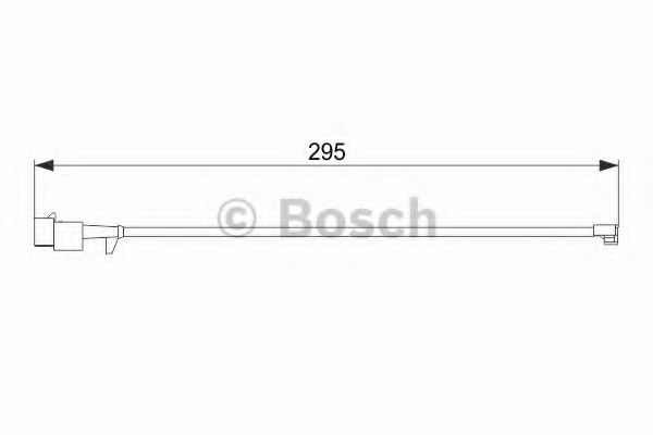 BOSCH 1 987 474 575 Сигнализатор, износ тормозных колодок для IVECO DAILY LINE (Ивеко Даилъ линэ) BOSCH 1 987 474 575 Сигнализатор, износ тормозных колодок для IVECO DAILY LINE (Ивеко Даилъ линэ)