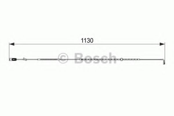 BOSCH 1 987 474 595 Сигнализатор, износ тормозных колодок 