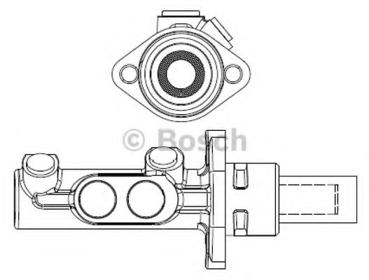 BOSCH F 026 003 942 Главный тормозной цилиндр для PEUGEOT 406 (Пежо 406) BOSCH F 026 003 942 Главный тормозной цилиндр для PEUGEOT 406 (Пежо 406)