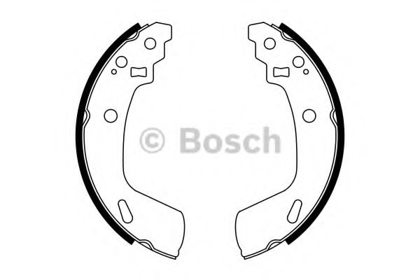 BOSCH 0 986 487 775 Тормозные колодоки задний мост для SUZUKI SWIFT IV (Сузуки Свифт 4) BOSCH 0 986 487 775 Тормозные колодоки задний мост для SUZUKI SWIFT IV (Сузуки Свифт 4)