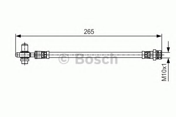 BOSCH 1 987 481 519 Тормозной шланг для VOLKSWAGEN JETTA V III (Фольксваген Джетта 5 3) BOSCH 1 987 481 519 Тормозной шланг для VOLKSWAGEN JETTA V III (Фольксваген Джетта 5 3)