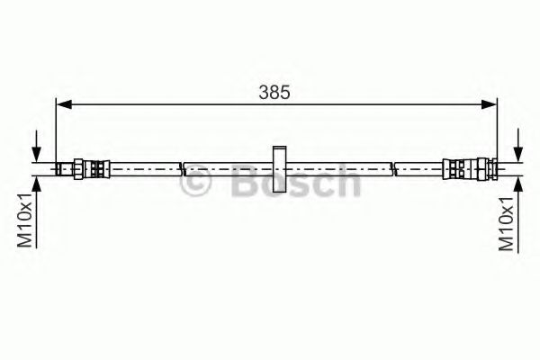 BOSCH 1 987 481 531 Тормозной шланг для FIAT (Фиат) BOSCH 1 987 481 531 Тормозной шланг для FIAT (Фиат)