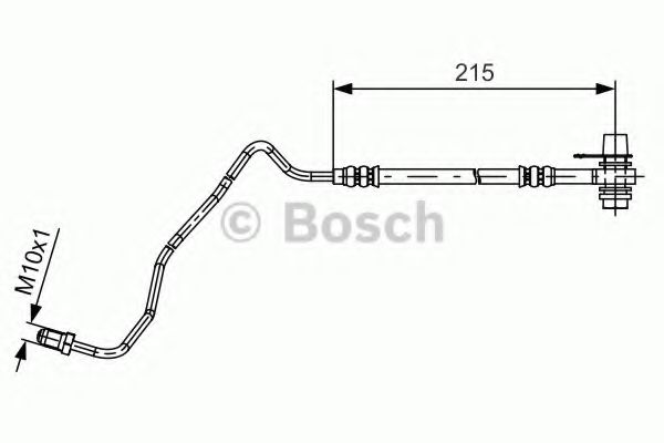 BOSCH 1 987 481 532 Тормозной шланг для VOLKSWAGEN IBIZA (Фольксваген Ибиза) BOSCH 1 987 481 532 Тормозной шланг для VOLKSWAGEN IBIZA (Фольксваген Ибиза)
