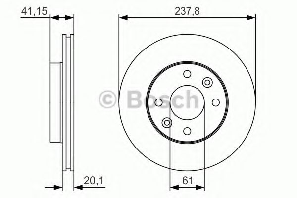 BOSCH 0 986 479 R66 Тормозной диск для RENAULT CLIO I (Рено Cлио и) BOSCH 0 986 479 R66 Тормозной диск для RENAULT CLIO I (Рено Cлио и)