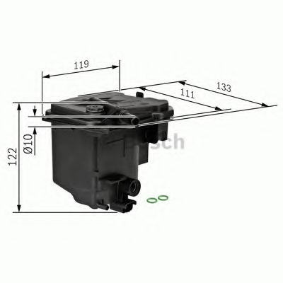BOSCH 0 450 907 006 Топливный фильтр 09 2008 для PEUGEOT 207 (Пежо 207) BOSCH 0 450 907 006 Топливный фильтр 09 2008 для PEUGEOT 207 (Пежо 207)