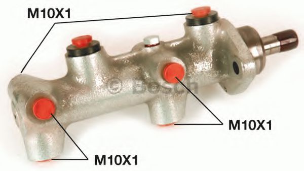 BOSCH 0 986 480 430 Главный тормозной цилиндр для VOLKSWAGEN DASHER (Фольксваген Дашэр) BOSCH 0 986 480 430 Главный тормозной цилиндр для VOLKSWAGEN DASHER (Фольксваген Дашэр)