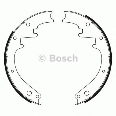 BOSCH 0 204 072 233 Тормозные колодоки задний мост для CHEVROLET GRAND BLAZER (Шевроле Гранд блазэр) BOSCH 0 204 072 233 Тормозные колодоки задний мост для CHEVROLET GRAND BLAZER (Шевроле Гранд блазэр)