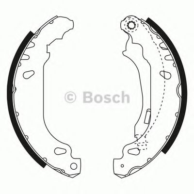BOSCH 0 204 072 597 Тормозные колодоки передний мост для PEUGEOT 206 SW (Пежо 206 св) BOSCH 0 204 072 597 Тормозные колодоки передний мост для PEUGEOT 206 SW (Пежо 206 св)