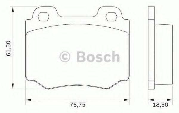 BOSCH 0 986 BB0 031 Тормозные колодки для VOLKSWAGEN GOL COUNTRY I (Фольксваген Гол cоунтръ и) BOSCH 0 986 BB0 031 Тормозные колодки для VOLKSWAGEN GOL COUNTRY I (Фольксваген Гол cоунтръ и)