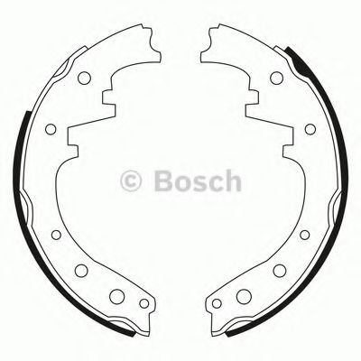 BOSCH 0 986 BB3 502 Тормозные колодоки задний мост для CHEVROLET GRAND BLAZER (Шевроле Гранд блазэр) BOSCH 0 986 BB3 502 Тормозные колодоки задний мост для CHEVROLET GRAND BLAZER (Шевроле Гранд блазэр)
