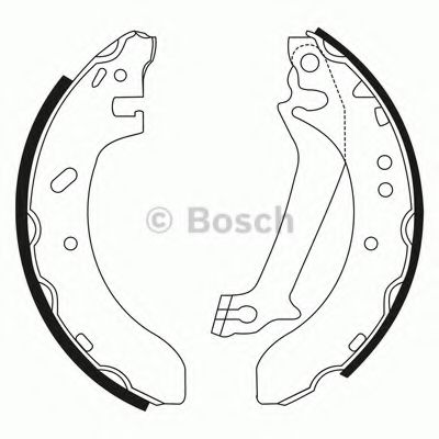 BOSCH 0 986 BB3 505 Тормозные колодоки задний мост для FORD-USA (Форд-уса) BOSCH 0 986 BB3 505 Тормозные колодоки задний мост для FORD-USA (Форд-уса)