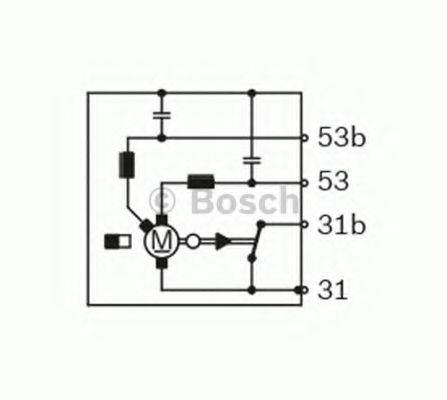 BOSCH F 006 B20 057 Двигатель стеклоочистителя для CITROËN XSARA PICASSO (CитроËн Ксара пикассо) BOSCH F 006 B20 057 Двигатель стеклоочистителя для CITROËN XSARA PICASSO (CитроËн Ксара пикассо)