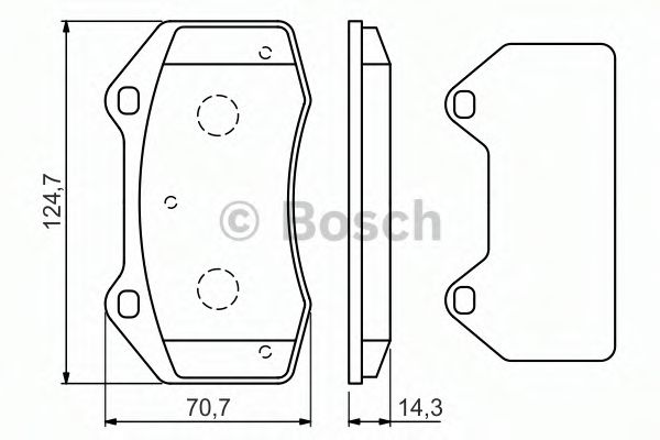 BOSCH 0 986 494 551 Тормозные колодки для RENAULT MEGANE III (Рено Меган 3) BOSCH 0 986 494 551 Тормозные колодки для RENAULT MEGANE III (Рено Меган 3)