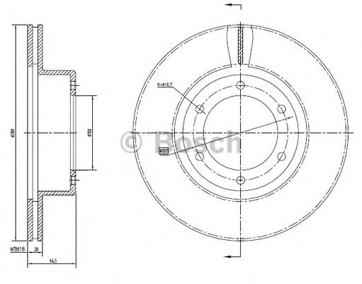 BOSCH 0 986 BB4 293 Тормозной диск для TOYOTA HILUX SURF (Тойота/тоета Хилуx сурф) BOSCH 0 986 BB4 293 Тормозной диск для TOYOTA HILUX SURF (Тойота/тоета Хилуx сурф)