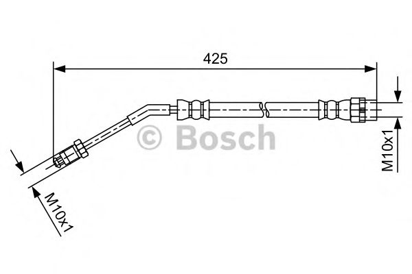BOSCH 1 987 481 587 Тормозной шланг для BMW (Бмв) BOSCH 1 987 481 587 Тормозной шланг для BMW (Бмв)