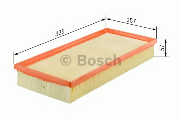 BOSCH 0 986 626 807 Воздушный фильтр 12 2006 для PEUGEOT 406 (Пежо 406) BOSCH 0 986 626 807 Воздушный фильтр 12 2006 для PEUGEOT 406 (Пежо 406)
