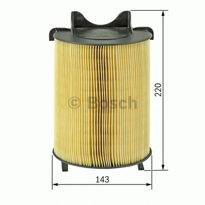BOSCH 0 986 626 814 Воздушный фильтр для SEAT ALTEA (Сеат Алтэа) BOSCH 0 986 626 814 Воздушный фильтр для SEAT ALTEA (Сеат Алтэа)