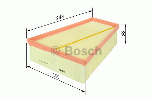 BOSCH 0 986 626 836 Воздушный фильтр для RENAULT MEGANE II -LET (Рено Меган 2 лет) BOSCH 0 986 626 836 Воздушный фильтр для RENAULT MEGANE II -LET (Рено Меган 2 лет)