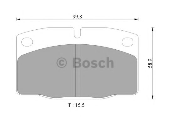 BOSCH 0 986 505 242 Тормозные колодки передний мост для OPEL MANTA B CC (Опель Манта б cc) BOSCH 0 986 505 242 Тормозные колодки передний мост для OPEL MANTA B CC (Опель Манта б cc)