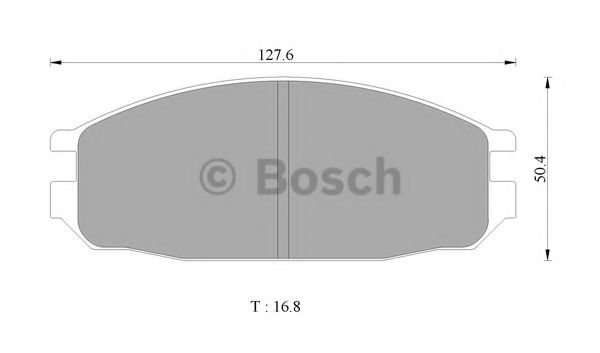BOSCH 0 986 505 364 Тормозные колодки 