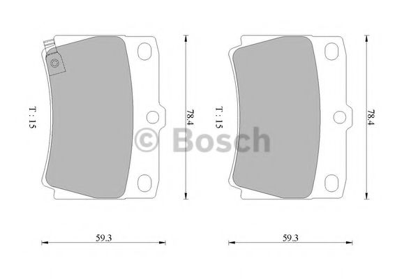 BOSCH 0 986 505 655 Тормозные колодки для MITSUBISHI CHALLENGER (Митсубиши/митсубиси Чаллэнгэр) BOSCH 0 986 505 655 Тормозные колодки для MITSUBISHI CHALLENGER (Митсубиши/митсубиси Чаллэнгэр)