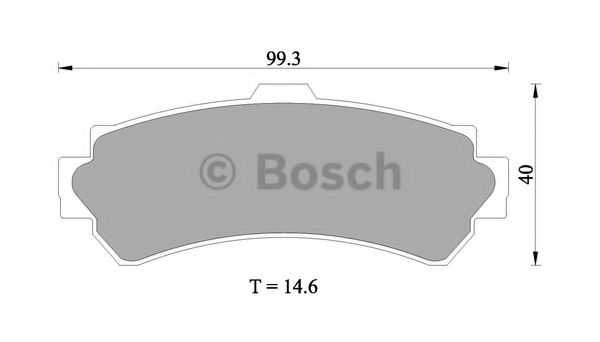 BOSCH 0 986 505 976 Тормозные колодки для NISSAN PULSAR I (Ниссан Пулсар и) BOSCH 0 986 505 976 Тормозные колодки для NISSAN PULSAR I (Ниссан Пулсар и)