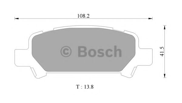 BOSCH 0 986 AB1 459 Тормозные колодки для SUBARU LIBERTY III (Субару Либэртъ 3) BOSCH 0 986 AB1 459 Тормозные колодки для SUBARU LIBERTY III (Субару Либэртъ 3)