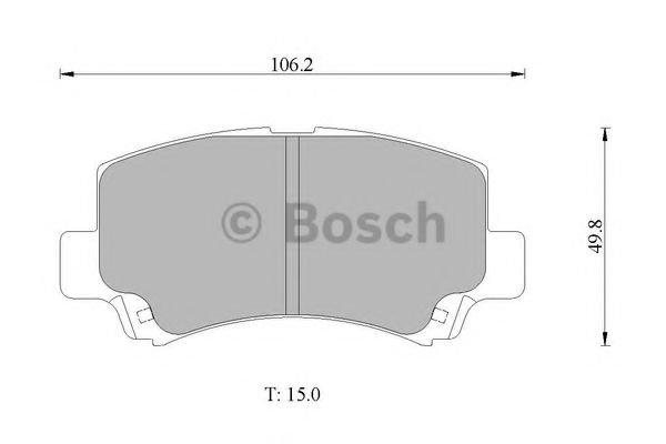 BOSCH 0 986 AB1 460 Тормозные колодки передний мост для CHERY FACE (Чери Фаcэ) BOSCH 0 986 AB1 460 Тормозные колодки передний мост для CHERY FACE (Чери Фаcэ)