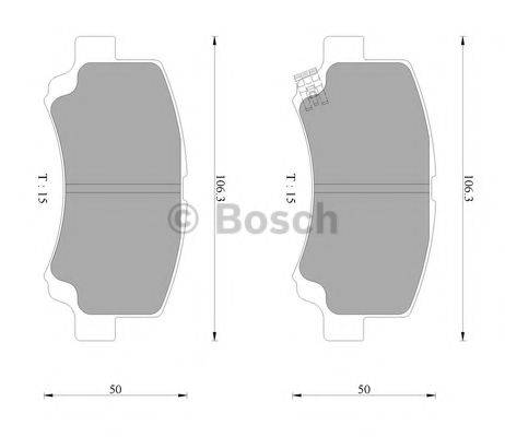 BOSCH 0 986 AB2 336 Тормозные колодки для CHERY FACE (Чери Фаcэ) BOSCH 0 986 AB2 336 Тормозные колодки для CHERY FACE (Чери Фаcэ)