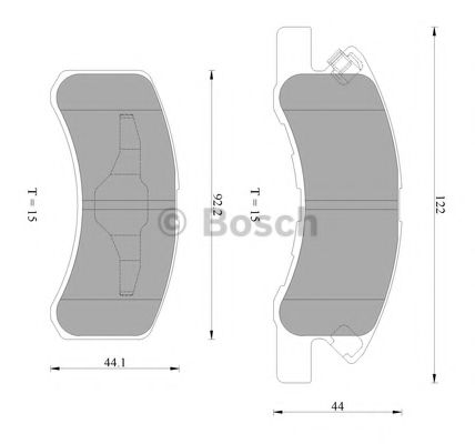 BOSCH 0 986 AB2 421 Тормозные колодки для MITSUBISHI MINICA (Митсубиши/митсубиси Миниcа) BOSCH 0 986 AB2 421 Тормозные колодки для MITSUBISHI MINICA (Митсубиши/митсубиси Миниcа)