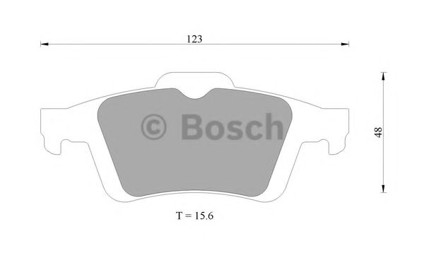 BOSCH 0 986 AB9 212 Тормозные колодки для RENAULT LAGUNA II (Рено Лагуна 2) BOSCH 0 986 AB9 212 Тормозные колодки для RENAULT LAGUNA II (Рено Лагуна 2)