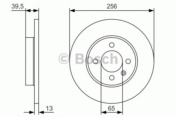 BOSCH 0 986 479 T48 Тормозной диск передний мост для CHERY J11 (Чери Ж11) BOSCH 0 986 479 T48 Тормозной диск передний мост для CHERY J11 (Чери Ж11)
