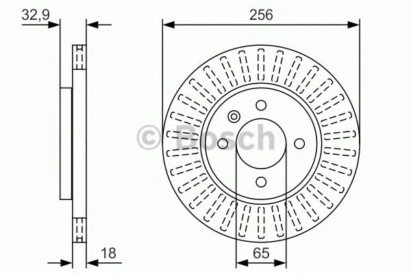 BOSCH 0 986 479 U09 Тормозной диск передний мост для VOLKSWAGEN GOL (Фольксваген Гол) BOSCH 0 986 479 U09 Тормозной диск передний мост для VOLKSWAGEN GOL (Фольксваген Гол)