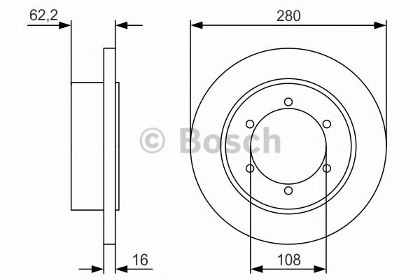 BOSCH 0 986 479 V14 Тормозной диск для NISSAN NT400 CABSTAR (Ниссан Нт400 cабстар) BOSCH 0 986 479 V14 Тормозной диск для NISSAN NT400 CABSTAR (Ниссан Нт400 cабстар)