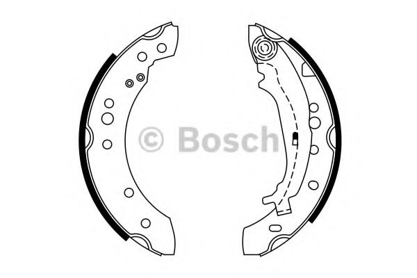 BOSCH 0 986 487 746 Тормозные колодоки задний мост для MITSUBISHI COLT VI (Митсубиши/митсубиси Кольт 6) BOSCH 0 986 487 746 Тормозные колодоки задний мост для MITSUBISHI COLT VI (Митсубиши/митсубиси Кольт 6)