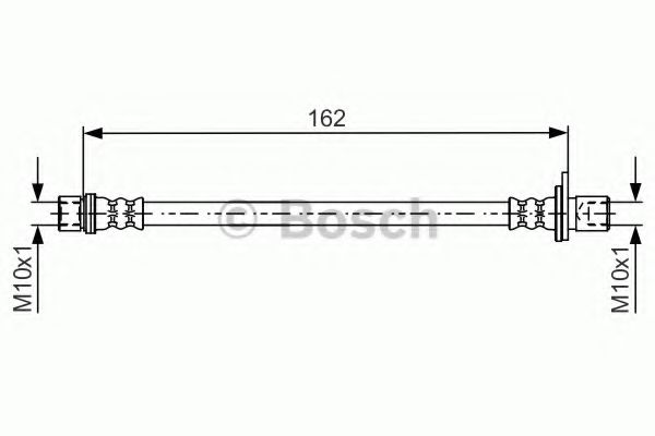 BOSCH 1 987 481 638 Тормозной шланг для TOYOTA (Тойота/тоета) BOSCH 1 987 481 638 Тормозной шланг для TOYOTA (Тойота/тоета)