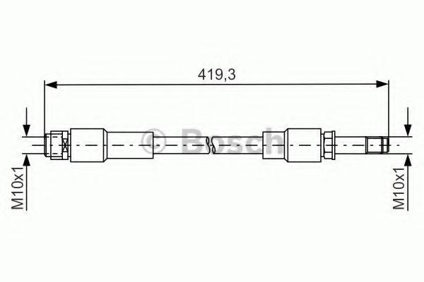 BOSCH 1 987 481 674 Тормозной шланг задний мост для MERCEDESBENZ (Мерседес бенц) BOSCH 1 987 481 674 Тормозной шланг задний мост для MERCEDESBENZ (Мерседес бенц)