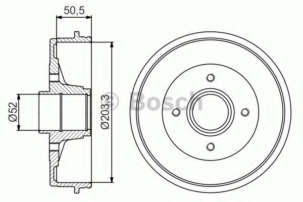 BOSCH 0 986 477 175 Тормозной барабан для DACIA SANDERO (Дача Сандэро) BOSCH 0 986 477 175 Тормозной барабан для DACIA SANDERO (Дача Сандэро)