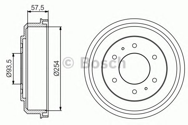 BOSCH 0 986 477 220 Тормозной барабан задний мост для MITSUBISHI PAJERO/SHOGUN (Митсубиши/митсубиси Пажэро/шогун) BOSCH 0 986 477 220 Тормозной барабан задний мост для MITSUBISHI PAJERO/SHOGUN (Митсубиши/митсубиси Пажэро/шогун)