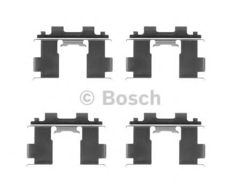 BOSCH 1 987 474 618 Комплектующие, колодки дискового тормоза<br >передний мост 