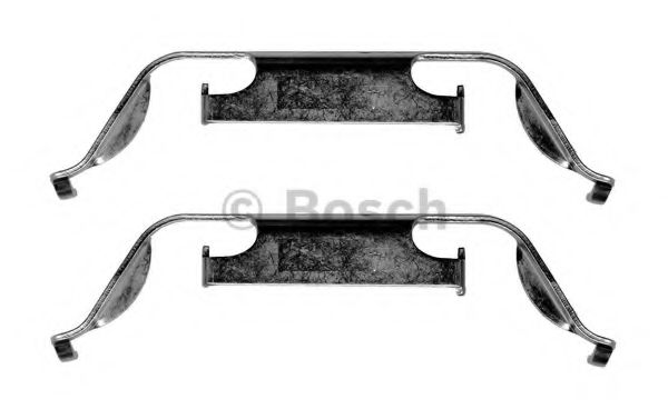BOSCH 1 987 474 627 Комплектующие, колодки дискового тормоза 