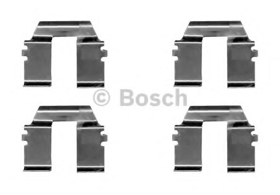BOSCH 1 987 474 629 Комплектующие, колодки дискового тормоза 