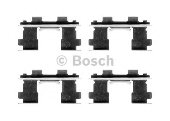 BOSCH 1 987 474 631 Комплектующие, колодки дискового тормоза<br >передний мост 