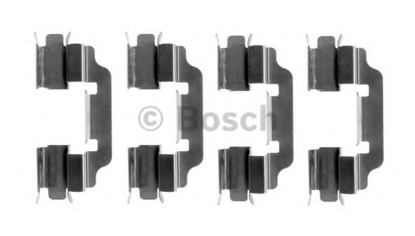 BOSCH 1 987 474 645 Комплектующие, колодки дискового тормоза 