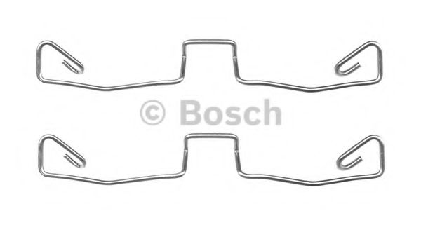BOSCH 1 987 474 658 Комплектующие, колодки дискового тормоза<br >передний мост 