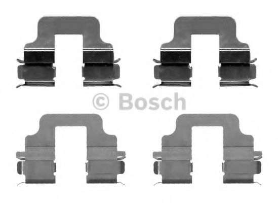 BOSCH 1 987 474 703 Комплектующие, колодки дискового тормоза<br >полный 