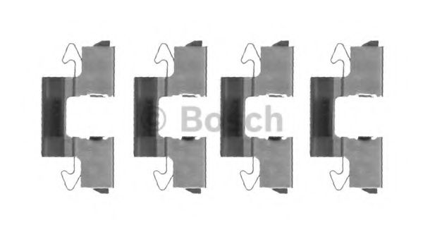 BOSCH 1 987 474 705 Комплектующие, колодки дискового тормоза задний мост для MITSUBISHI MIRAGE (Митсубиши/митсубиси Мирагэ) BOSCH 1 987 474 705 Комплектующие, колодки дискового тормоза задний мост для MITSUBISHI MIRAGE (Митсубиши/митсубиси Мирагэ)