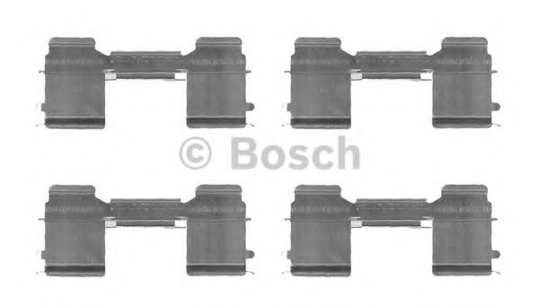 BOSCH 1 987 474 710 Комплектующие, колодки дискового тормоза<br >передний мост 