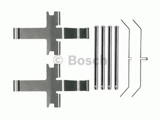 BOSCH 1 987 474 724 Комплектующие, колодки дискового тормоза<br >передний мост 